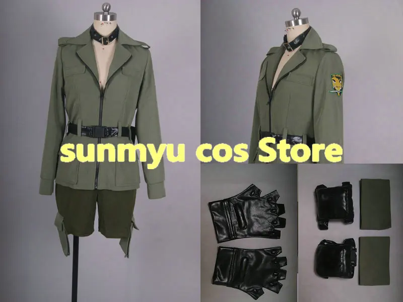 

FOXHOUND member sniper wolf Cosplay Costume,Custom Size Halloween Wholesale