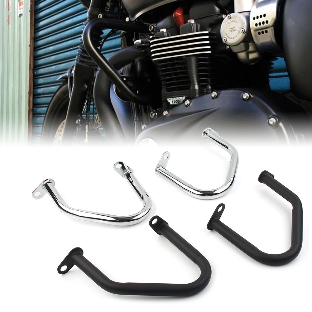 Motorcycle Bumper Engine Guard Crash Bars For T100 T120/thruxton 1200/r 2016-2019 & street cup/twin 2017-2019