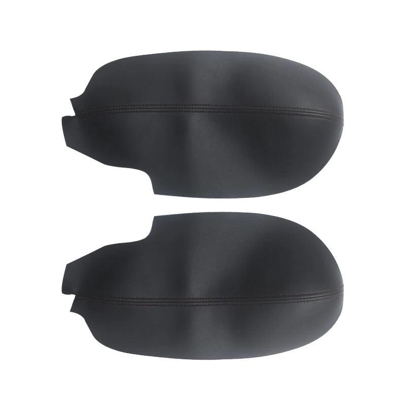 Car Accessories Interior 2pcs Front Door Armrest Panel Microfiber Leather Cover Trim For Acura TSX 2009 2010 2011 2012 2013 2014
