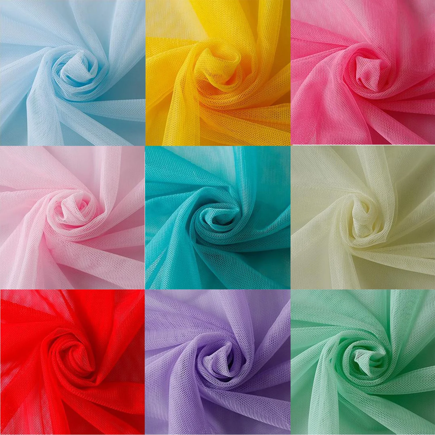 160cm 1meter soft mesh tulle fabric accessory for DIY Wedding dress tutu dress hair band baby Cut headwear free shipping