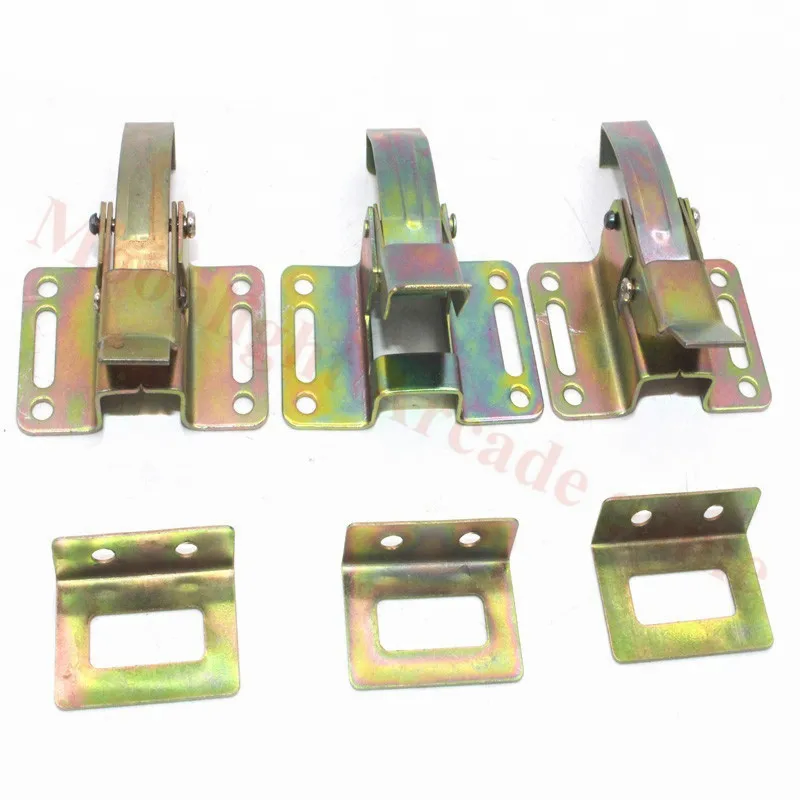 10PCS/LOT Game machine metal lock clasp for arcade game machine cabinet -game machine Metallic parts