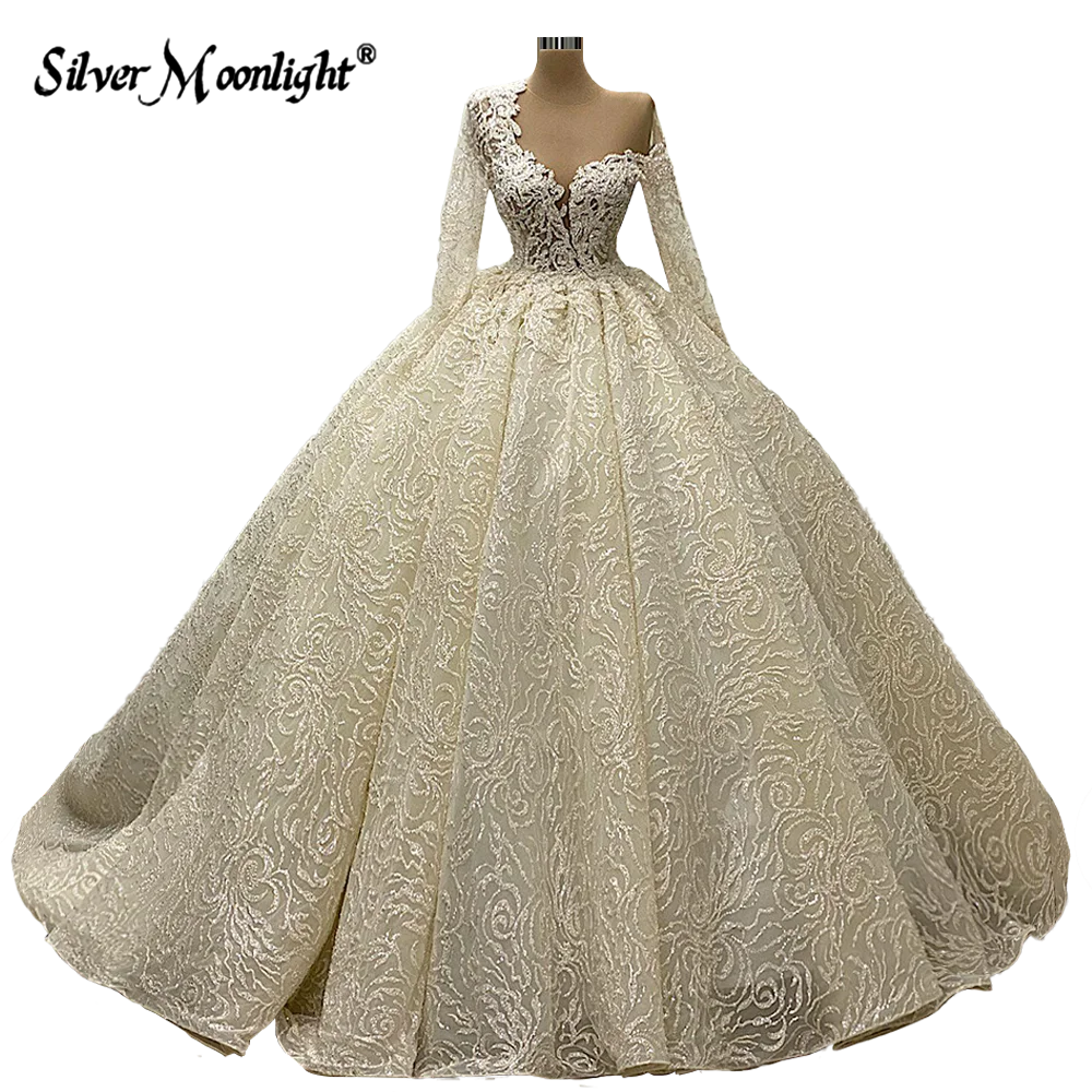 Sexy sem costas colher pescoço rendas princesa vestidos de casamento 2021 apliques luxo tribunal trem vintage a linha vestidos de noiva