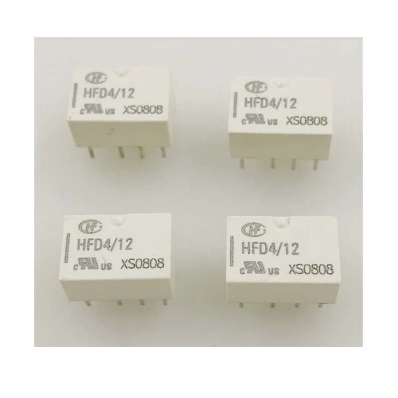 10pcs/lot HONGFA 3V 5V 12V 24V Signal Relay HFD4/12 HFD4/5 HFD4/3 HFD4/24 HFD4/12-S HFD4/5-S HFD4/24-S HFD4/3-S