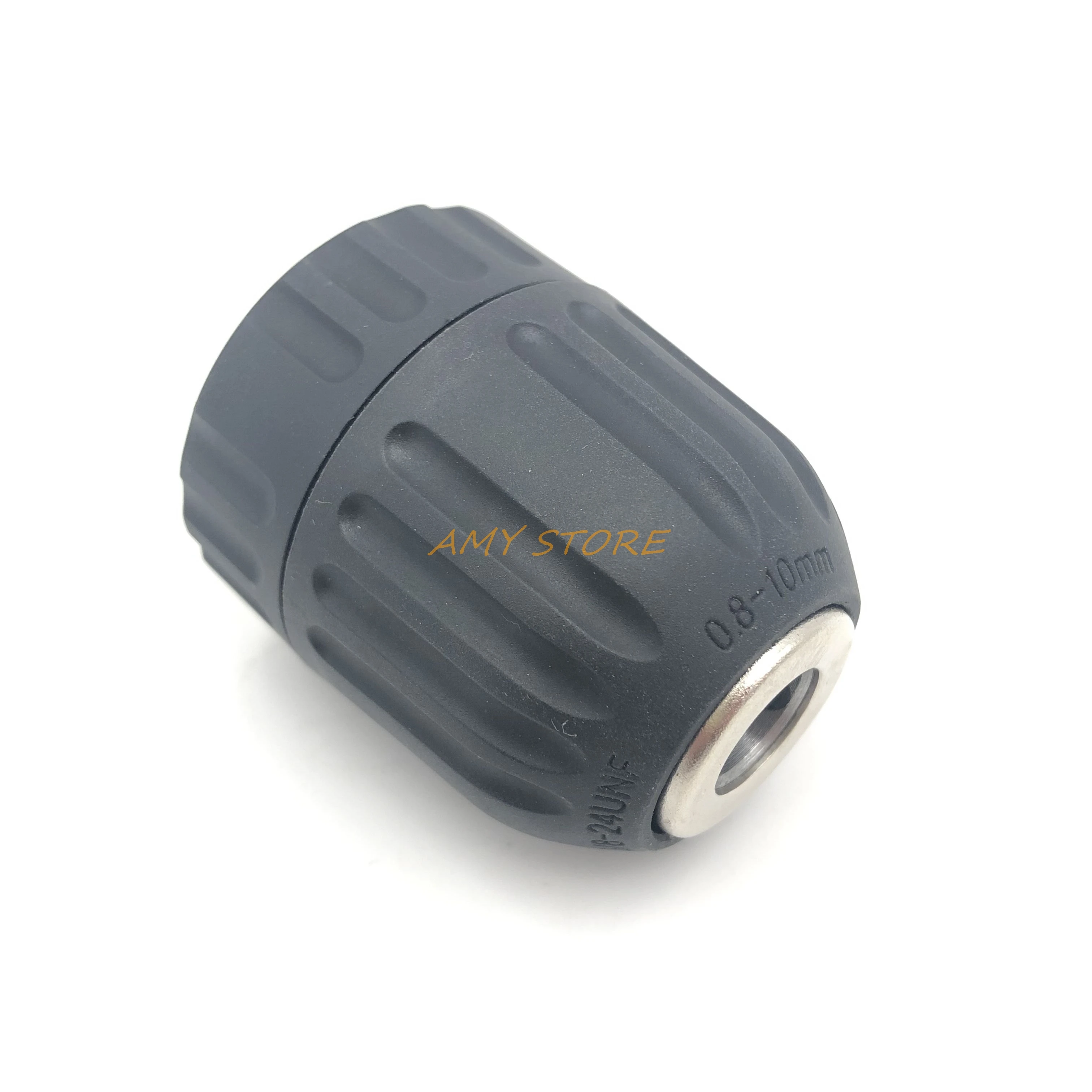 ขับเคลื่อนไร้สายไขควงเจาะ Chuck เก็บ 3/8-24UNF 1/2-20UNF M12x1.25 0.8-10mm Keyless Quick Grip release Self ล็อค