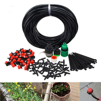 25m Micro-drip  DIY Drip Irrigation System Automatic Timing Watering Garden Hose Watering Kits with Adjustable Drippers