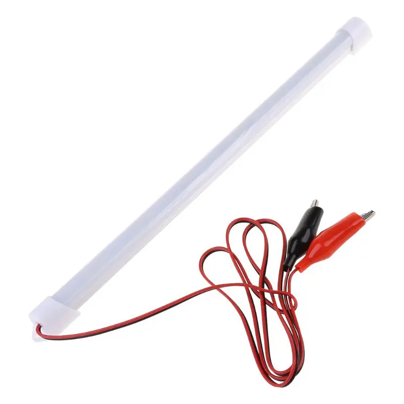 Newesoutorry LED قطاع أضواء ، 1x سيارة LED مصلحة الارصاد الجوية الداخلية ضوء بار أنبوب مصباح شريط التنغستن قارب قافلة متنقل 12 فولت
