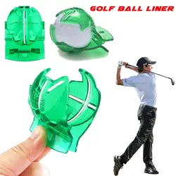 Golf Scribe Golf Ball Line Clip Liner Marker Pen Template Alignment Marks Tool Putting Aids Green Color Outdoor Sport Tool