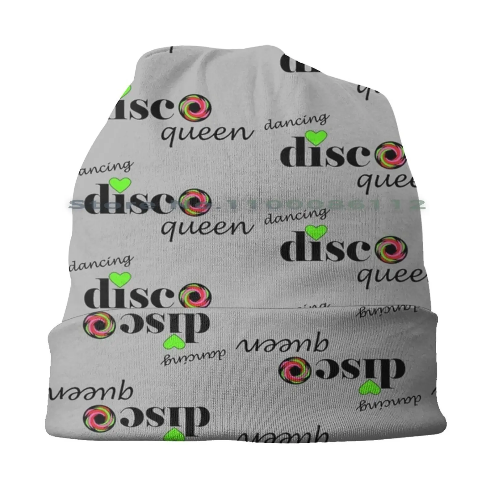 Dancing Disco Queen Beanies Knit Hat Disco Queen To Dance To Celebrate Party Girl Club Dj Brimless Knitted Hat Skullcap Gift