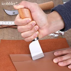 Profissão de couro cortador de faca, lâmina de aço inoxidável para facas de retalhos leathercraft papel ferramenta de corte de madeira padrão