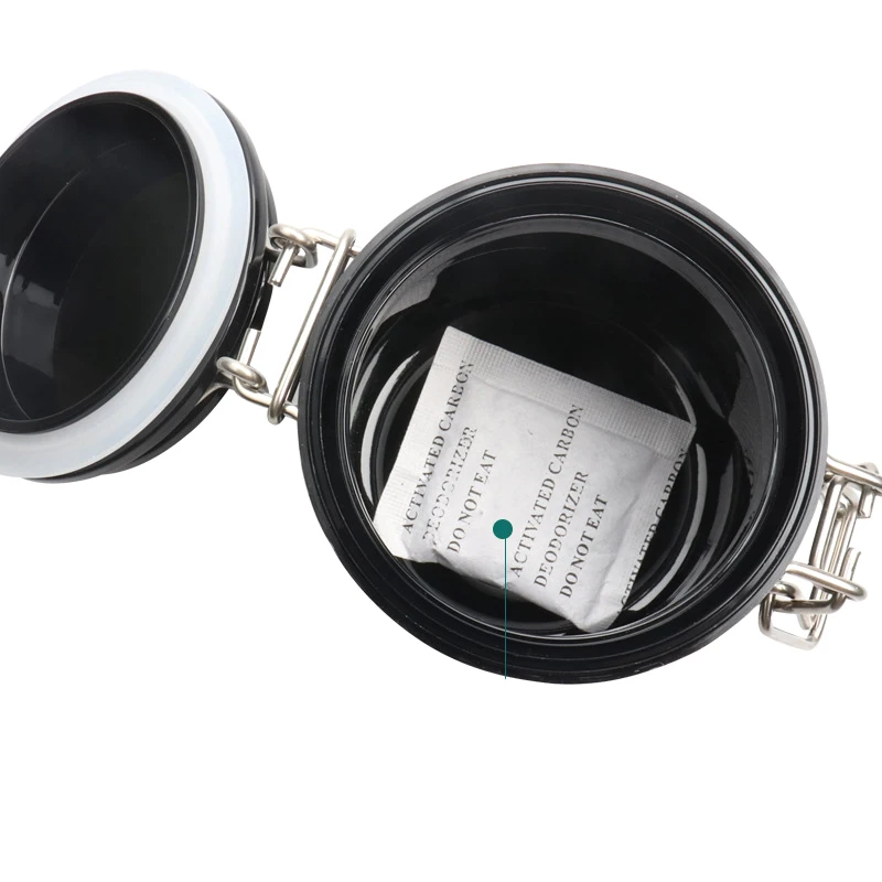 Réservoir de stockage de colle pour faux cils, support adhésif pour Extension de cils, charbon actif, pot de rangement scellé, outils de maquillage, DIY