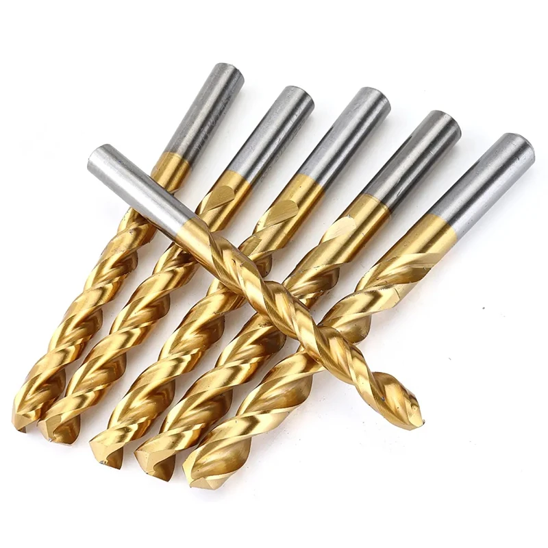 M42 8% Coban Cấp Công Nghiệp Xoắn Bộ Mũi Khoan Phủ Titan Mũi Khoan HSS Lỗ Cắt Cho Thép Không Gỉ Gia Công Kim Loại