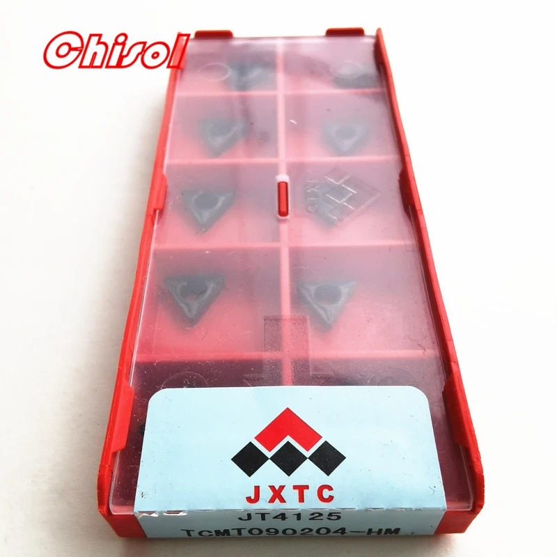 Insertos de torneado de carburo cnc, cortador de acero adecuado para STFCR/STWCR, JT4125 JT4025, envío gratis, TCMT090204-HM