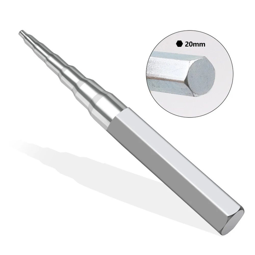 1 pçs manual tubo de cobre tubo de expansão reamer 6-19mm punch tube swaging kit queima mão conjunto de ferramentas herramientas 188mm