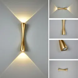 Moderne minimalistischen im freien wasserdichte wand lampe IP66 kreative persönlichkeit dekoration Nordic lampe luxus home gang beleuchtung