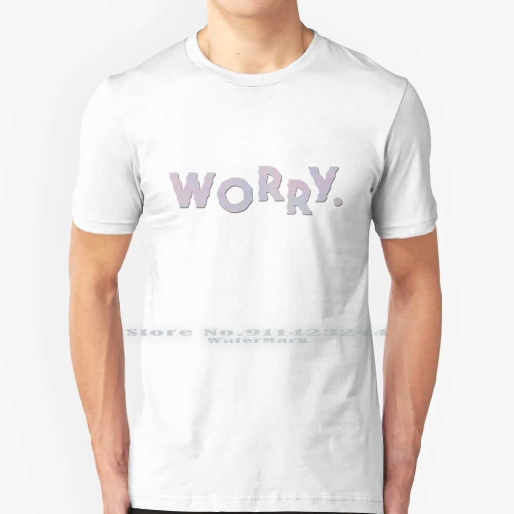 

Worry. T Shirt Cotton 6XL Jeff Rosenstock Worry