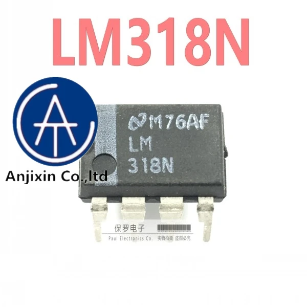 

10pcs 100% orginal new real stock Operational amplifier LM318N LM318 DIP-8