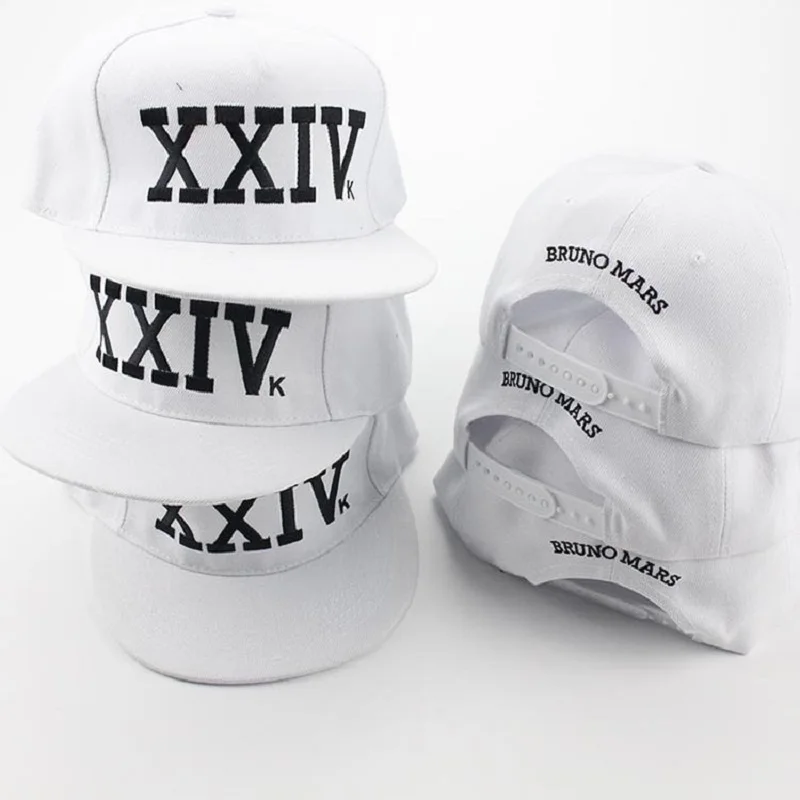 2021 Unisex Bruno Mars Baseball Cap 24k Magic Gorras K-POP Cotton Bone Rapper XXIV Dad Hat Hip Hop Snapback Sun Caps Casquette