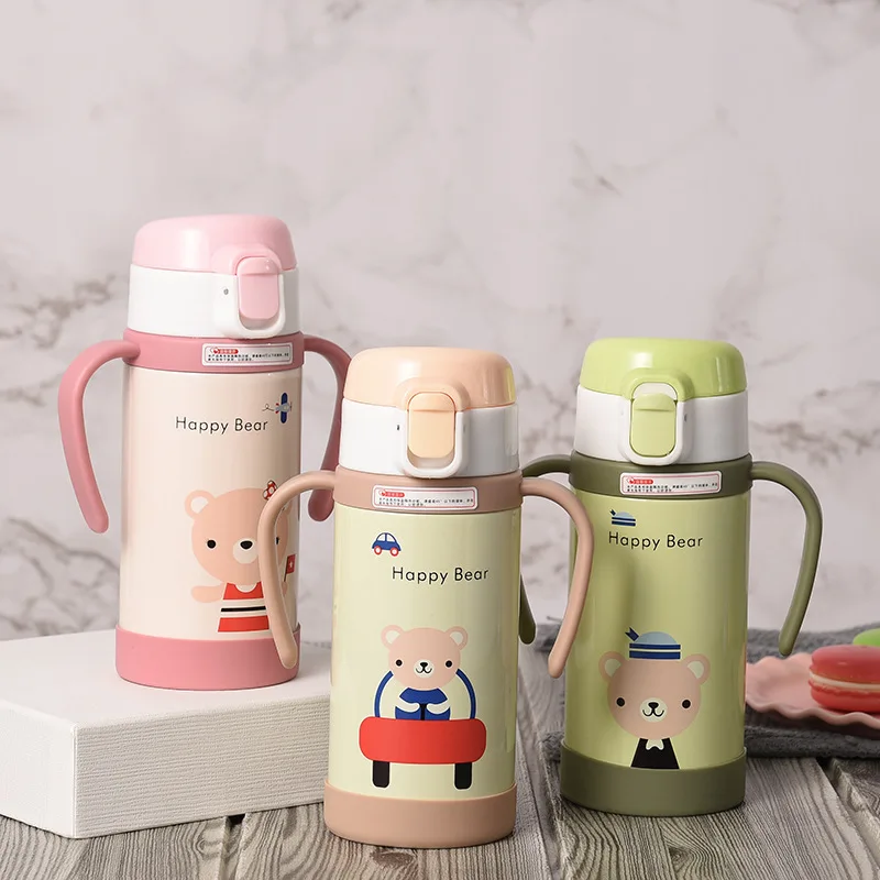 

Baby Feeding Cup Stainless Steel Milk Thermos for Children Insulated hot water Bottle leak-poof thermal Cup