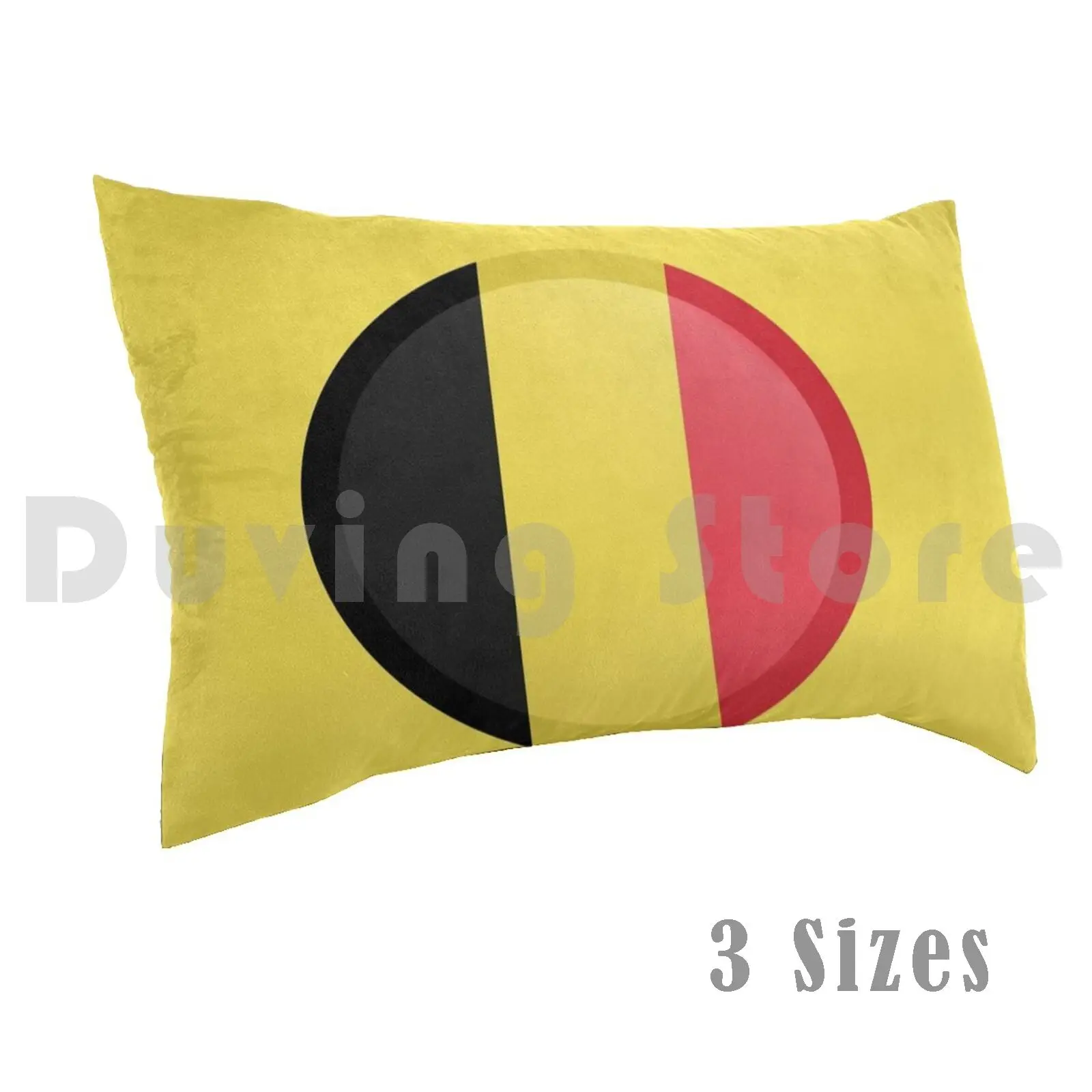 BelgiumPillow case Aline Top Shower Flag Flags World Country Countries Europe Asia Africa North