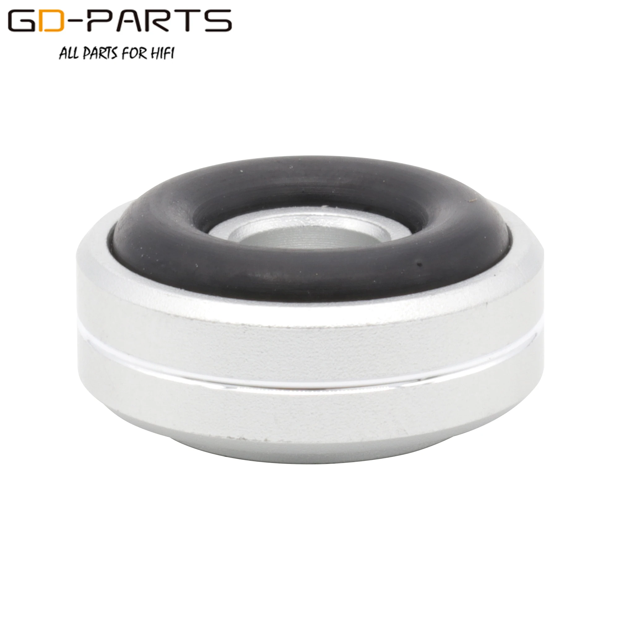 Mini sólido alumínio completo isolamento Stand Pad, pés perna, amortecedor para alto-falante HiFi Audio, AMP, PC, DAC, instrumento de rádio, máquina, 20*8mm