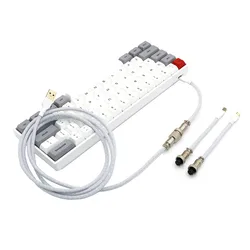 Angitu Mechanical Keyboard USB Cable to TYPE C, Mini 5pin, Micro Connector With GX12 Aviator