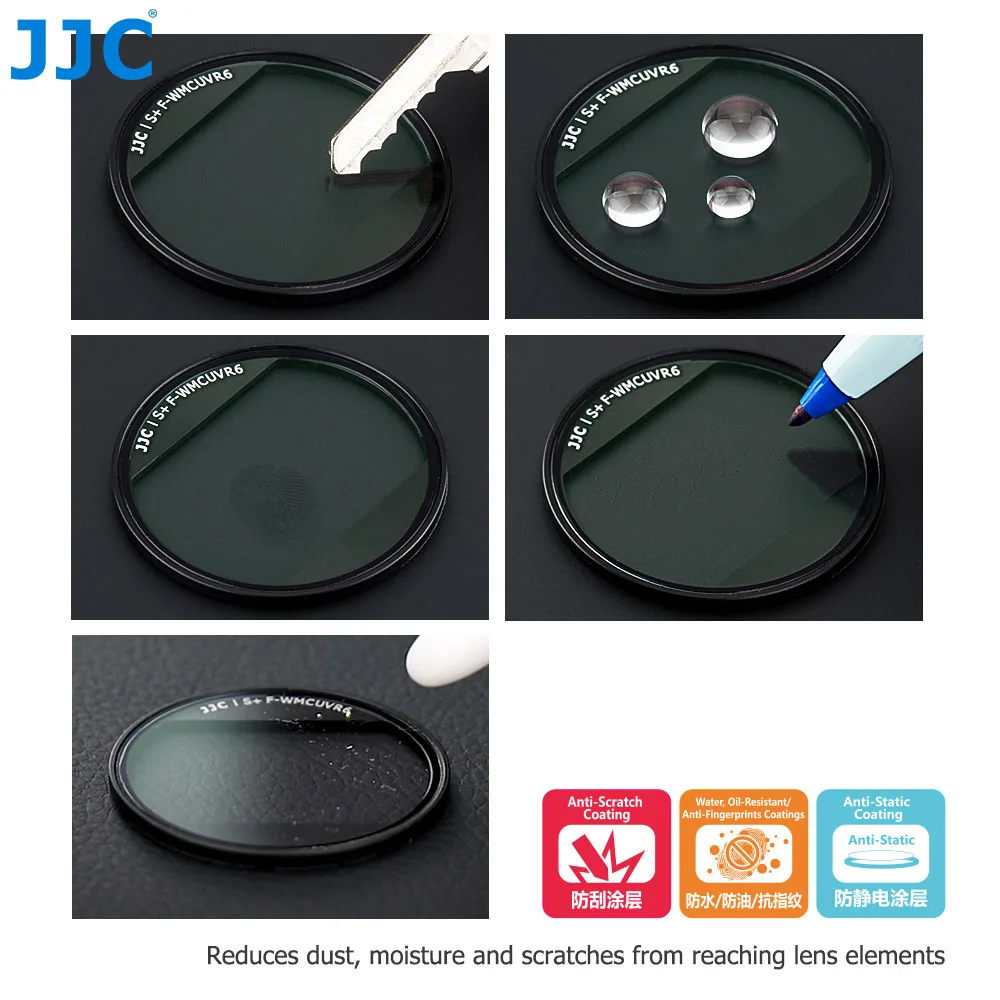 Jjc l39 ultra flacher multi-beschichteter uv filter für sony ZV-1II rx100v rx100vi rx100vii ZV-1 canon g5x mark ii g7x mark ii iii
