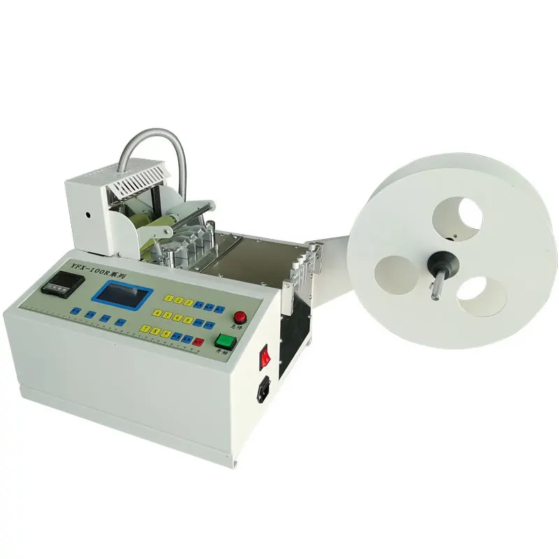 

500W Computer Hot Cloth Polyester Belt Tape Cutting Machine Auto Magic Adhesive Tape Zipper Webbing Machine Elastic Cutter Tool