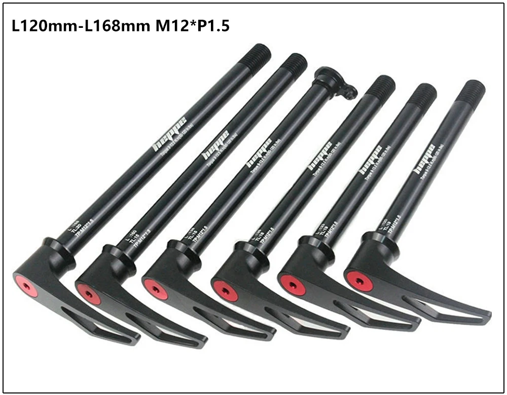 HEPPE MTB Rennrad Steckachse Vorderradgabel Welle Spieß 12x100 12x110 Hintere Steckachse 12x142 12x148 Schnellspanner M12xP1.0/1.5/1.75 – Detail 19