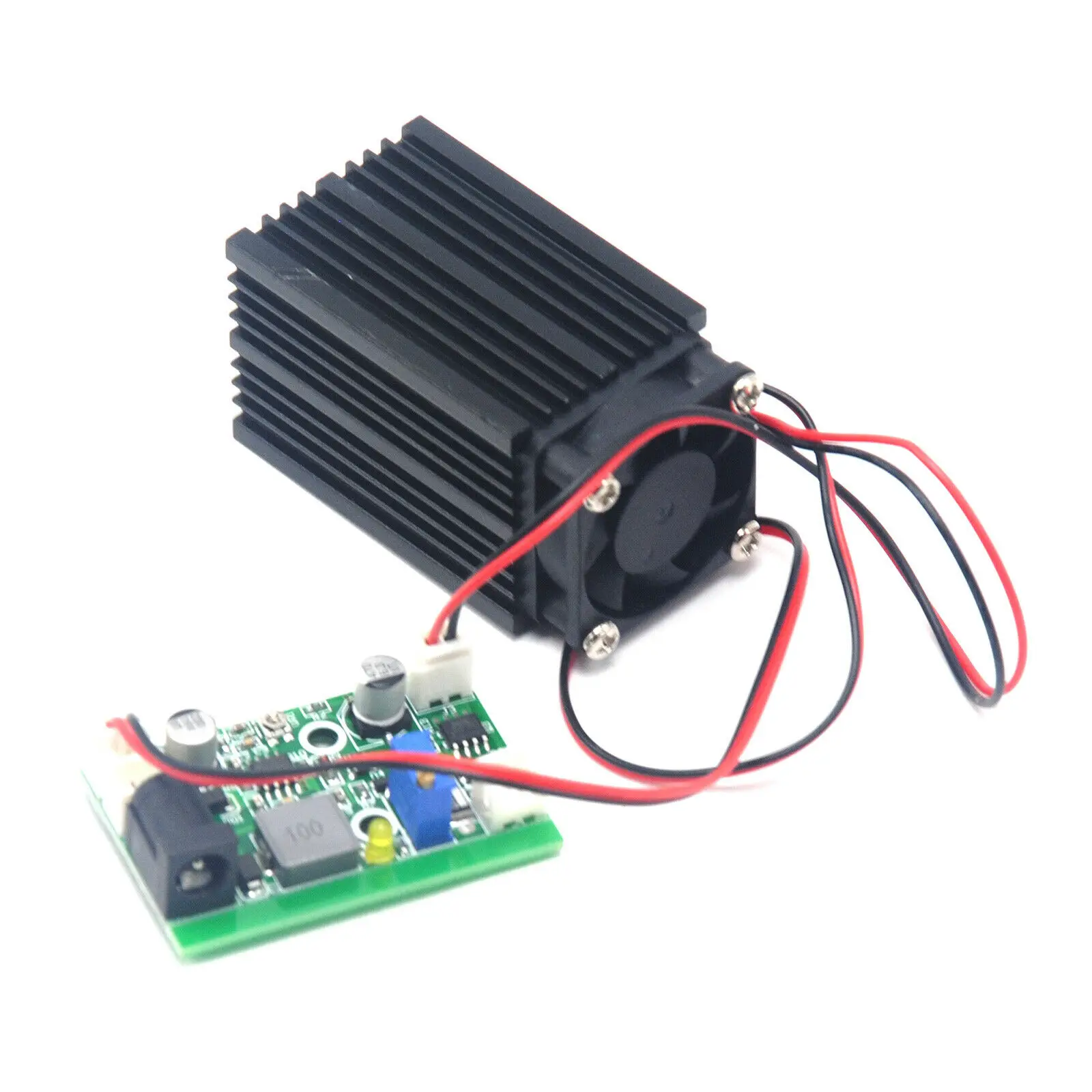 Focusable 532nm 80Mw Groene Laser Diode Lijn Module 12V W/Ttl & Driver Fan Cooling