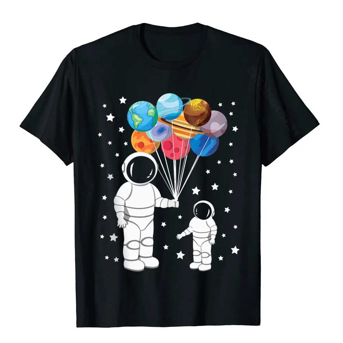 Astronaut Spaceman Funny Space Dwarf Solar System Astronomy Basic Top Man Funny Europe Tops Tees Cotton Top T-Shirts Normal