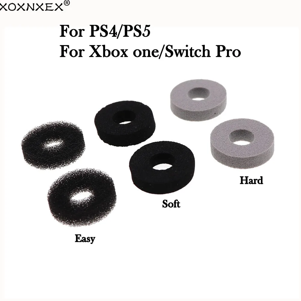 6pcs Sponge Auxiliary Ring JoyStick Positioning Sleeve Shock Absorbers Analog Joy Stick For PS5 PS4 Xbox ONE Switch Pro NS Lite