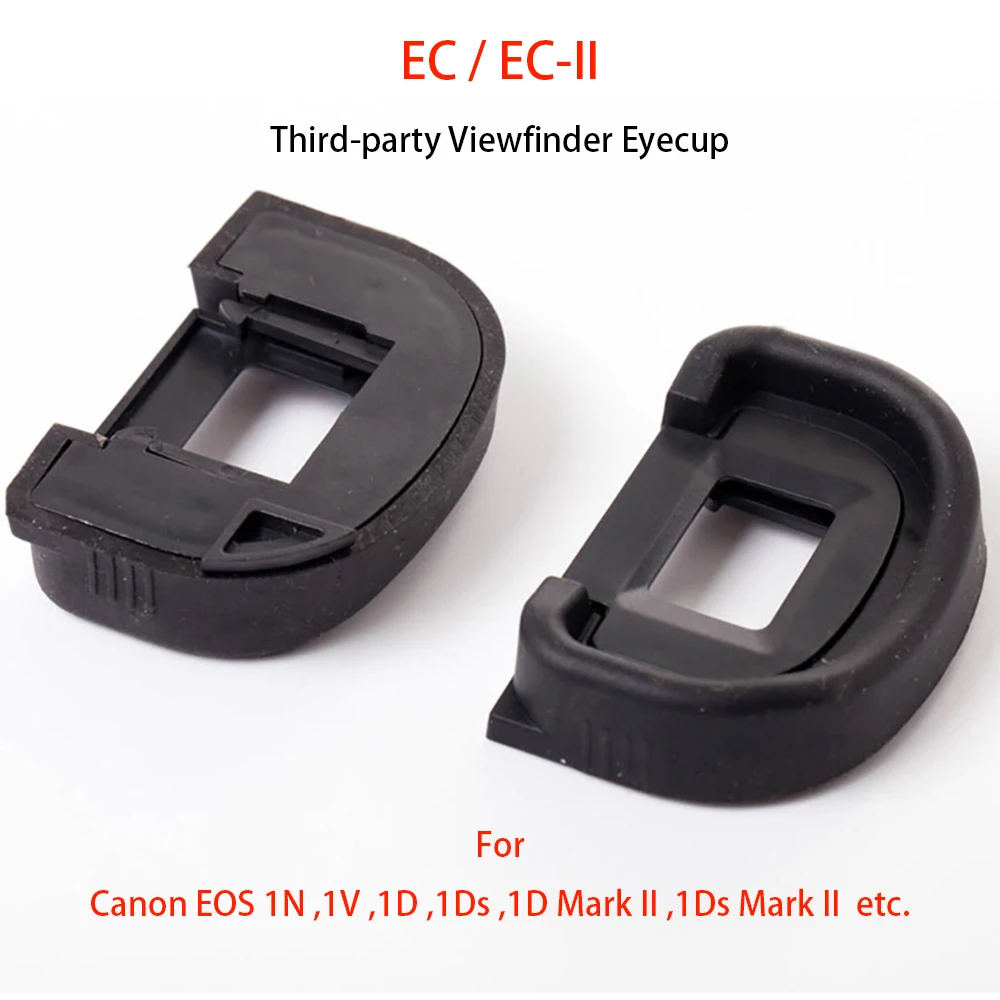 Third-party Viewfinder Eyecup for Canon EOS 1N 1V 1D 1Ds 1DII 1DsII , replacement for EC / EC-II