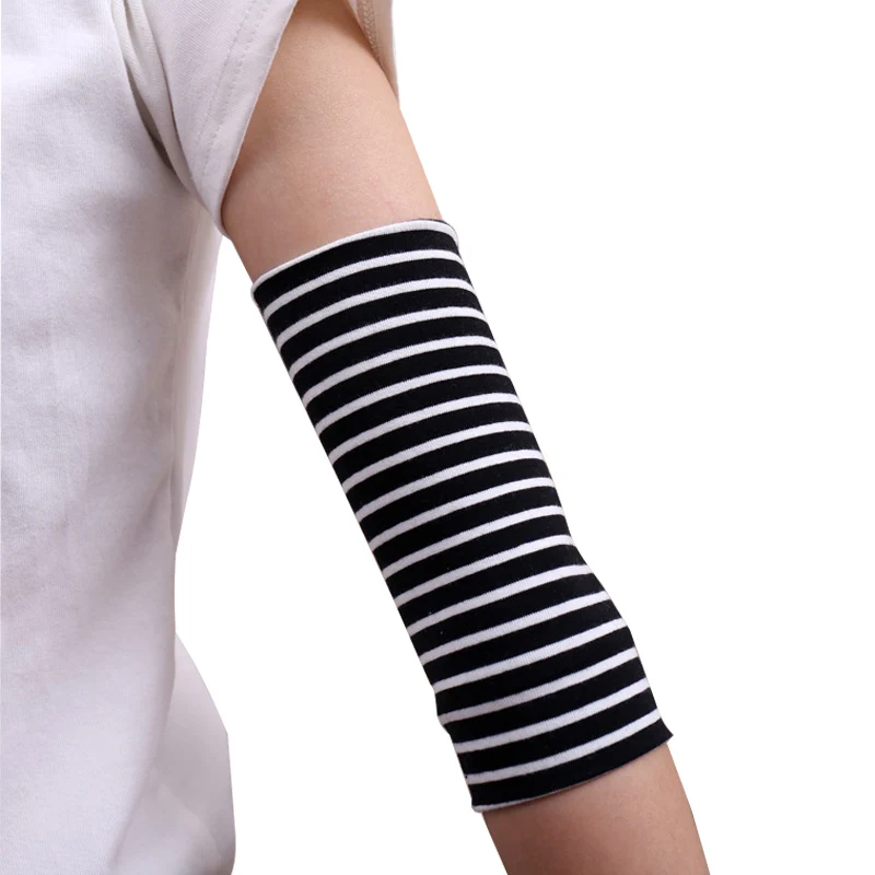 Summer Unisex Cotton Elbow Pads Air-conditioned Room Joint Warmth Arm Guards Sports Scar Tattoos