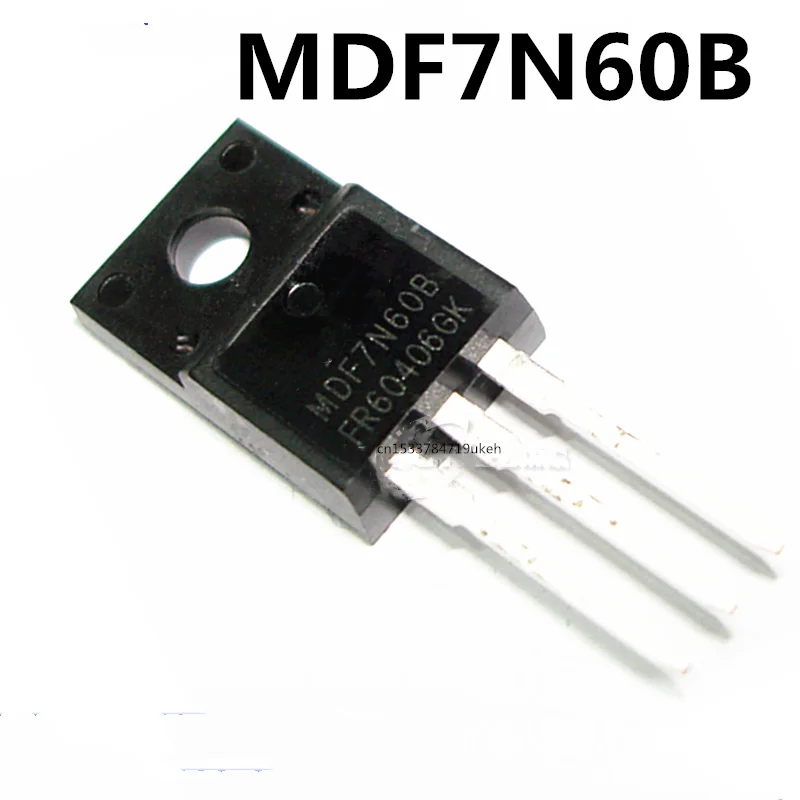 Original 5 uds./MDF7N60B TO-220F 600V 7A