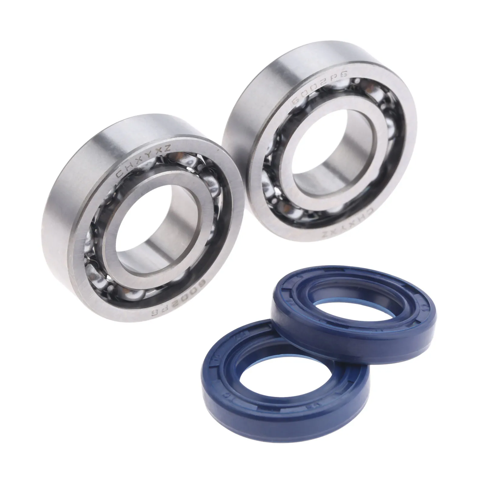 2 Pairs Crankshaft Bearing And Oil Seal Fits for STIHL 018 017 MS170 MS180 Chainsaw Garden Tool Parts