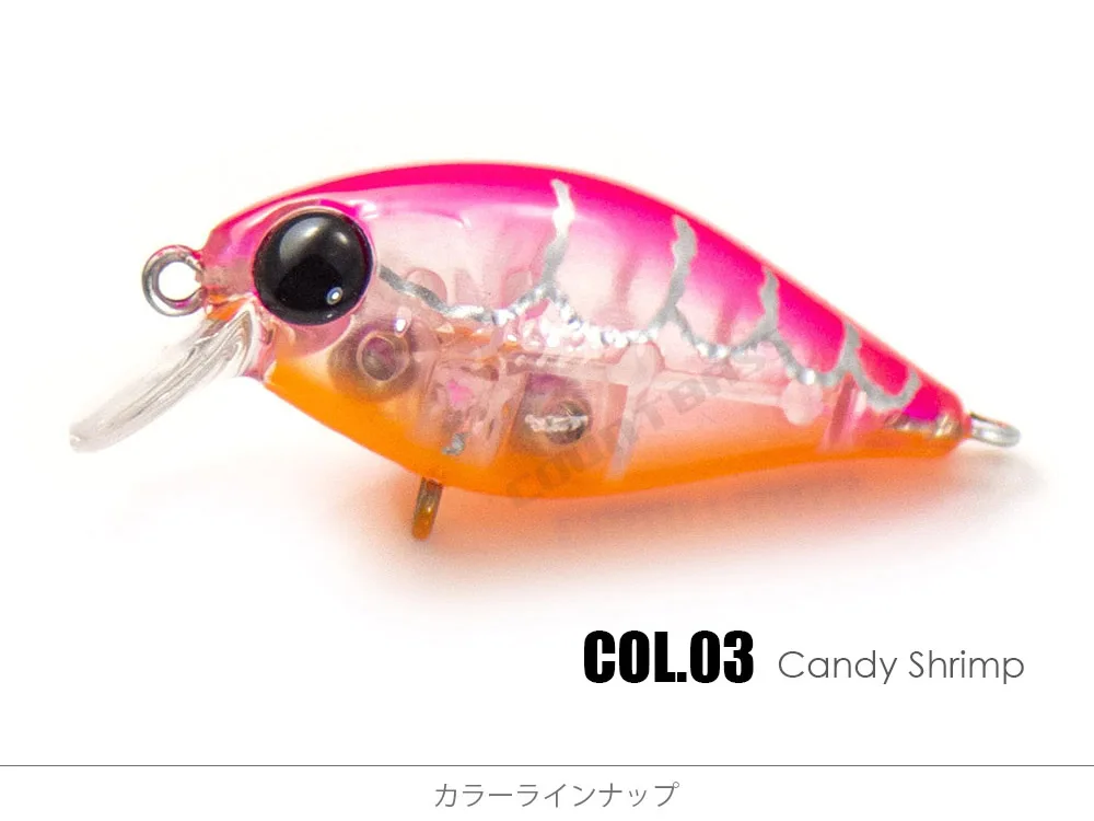 Countbass-Kurbelköder mit VMC-Haken 36 mm 1-3/8 Zoll 4 g 1/8 oz. Dive 0,4–1,2 m Hard Body Diver Angelköder Wobbler Hardbait – Detail 14