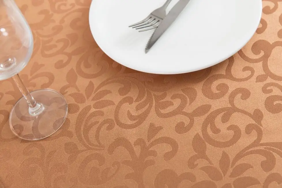 Hochzeits-Tischdecke mit Jacquard-Luxus muster, Hotel-Dinner-Zimmer, Geburtstags feier Dekoration, schönes Design, langlebig – Detail 12