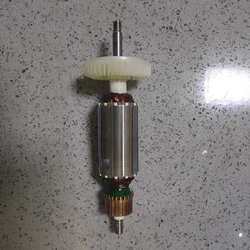 AC220V-240V Armature Rotor Anchor Motor Replacement for BOSCH Angle Grinder GWS14-125 GWS14-150 Angle Grinder Accessories