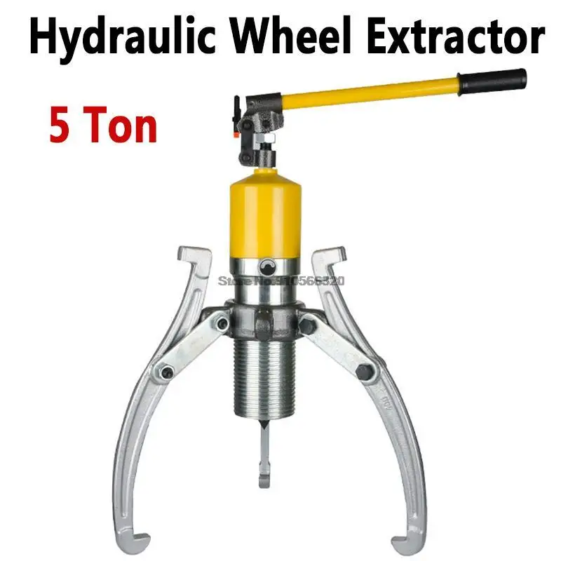 5 Ton Hydraulic Puller Gear Bearing Removal Wheel Bearing Machine 2 Jaw/3 Jaw Changeable Hydraulic Bear Pulling Tool