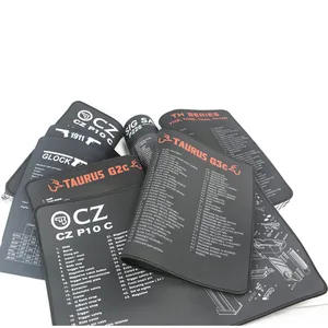 مسدس تنظيف حصيرة ماوس الوسادة ل Taurus G2C G3C TH9 TH40 C تشيكوسلوفاكيا P10 CF SIG Sauer P226 1911 Glock 17 19 25 30 S بقع أداة كيت أعلى 8 مبيعات G2C مصباح يدوي - No6