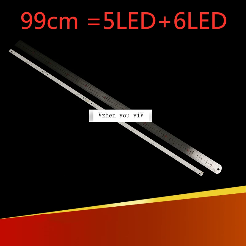 10pcs/SET 5pcs R & 5pcs L   strip for Changhong 50inch 50A1 50S1 50D3700I LED50D2000I light bar CHGD50LB31 SVJ500A37  LB-C500F15