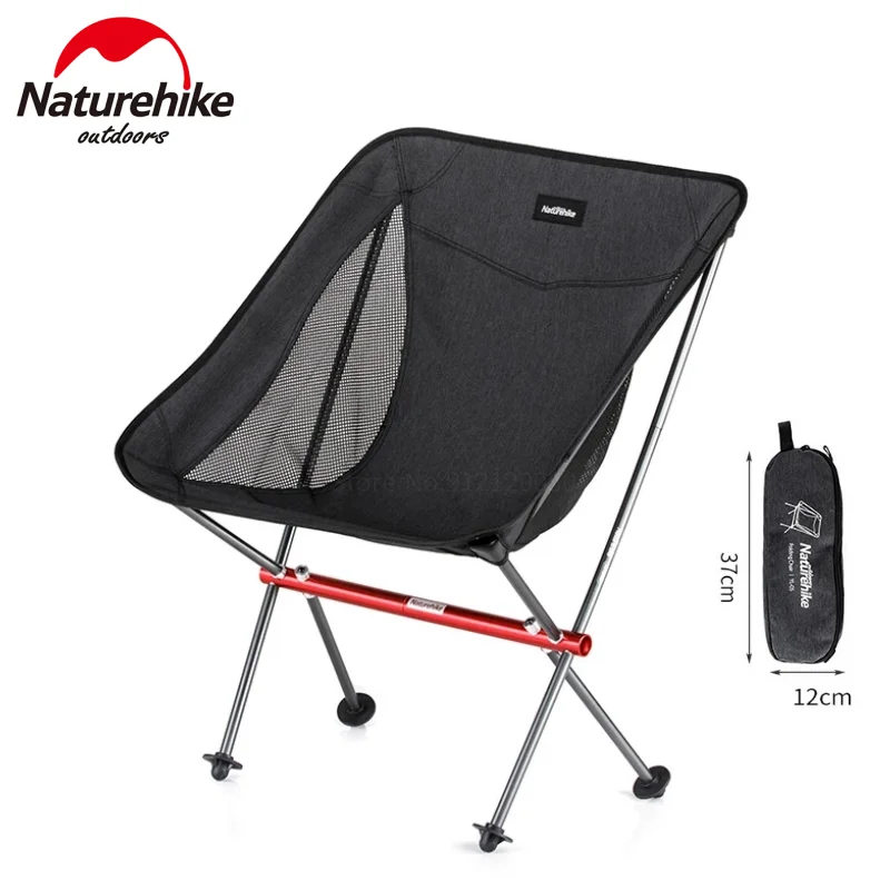 Naturehike Camping Foldable Chair Beach Chair Fishing Ultralight Portable Folding Chair Collapsible Hiking New Backpacking Chair