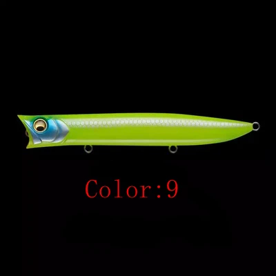 Ooi Guibo 70/85/105/115Mm Oppervlak Drijvende Popper Vissen Lokken 7/9.5/13.5/18G Topwater Kunstmatige Wobbler Voor Bass Harde Aas
