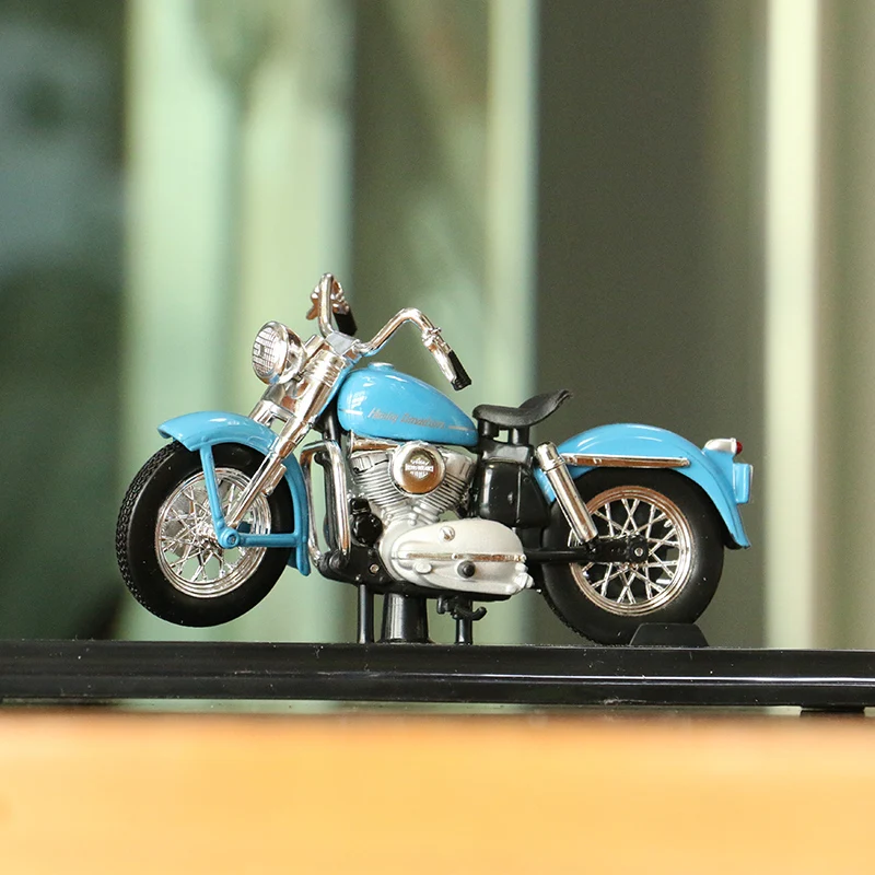 Maisto 1:18 HARLEY DAVIDSON 1952 K MODEL Diecast Motorcycle Model Workable Toy Gifts Collection