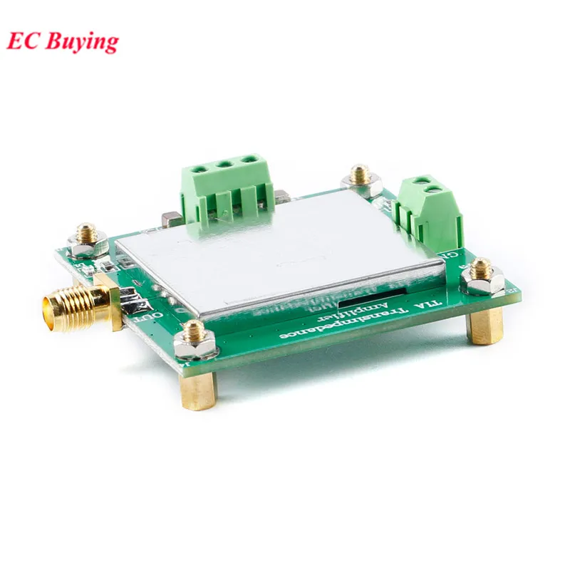 TLC2201 TIA Transimpedance Amplifier Board Weak Current Measurement Module IV Conversion Preamplifier Silicon Light Detection