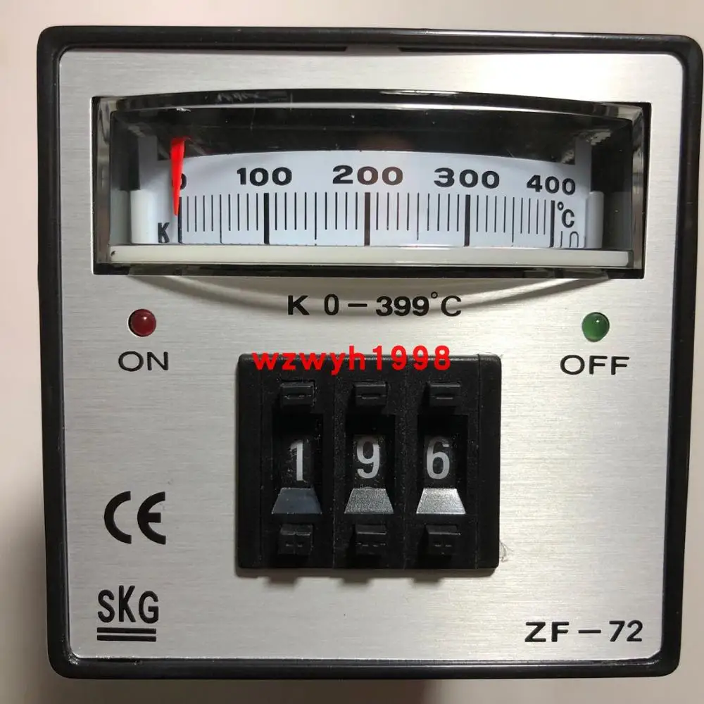 Free shipping high quality Taiwan SKG dial dial pointer temperature controller ZF72 temperature controller SKG ZF-72 warranty