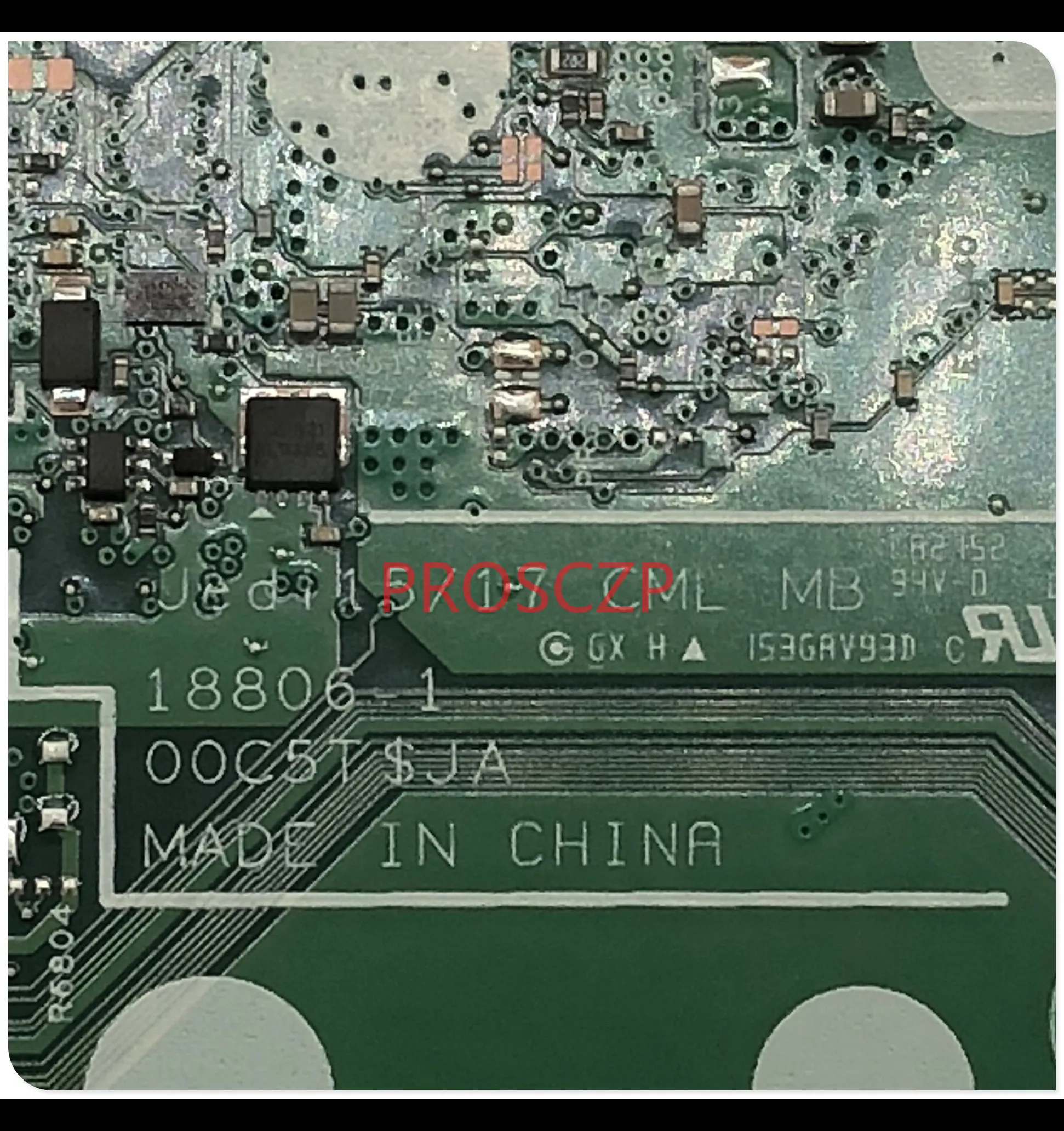 Placa base CN-0850TM para ordenador portátil, dispositivo para DELL 15, 7591, 17, 7791, 18806, con SRGKW, I7-10510U, CPU, N17S-G2-A1, 100%, probado completamente, 0850TM, 850TM