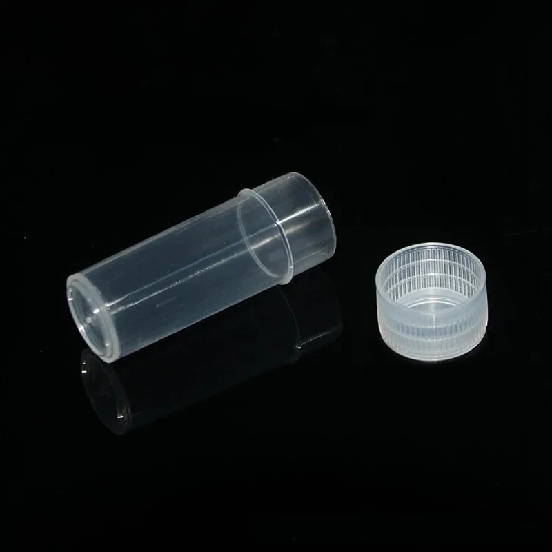 10Pcs 5ml Plastic Bottle Sample Jar 5g Small Barrel Vials Medicine Pill Liquid Powder Capsule Storage Container Packing Bottles