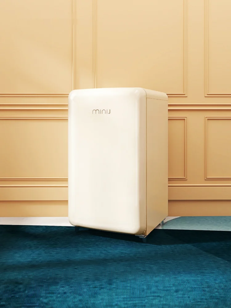 

GY Single Door Small Retro Mother and Baby Breast Milk Breastmilk Storage Mini Refrigerator Frozen Home Dormitory