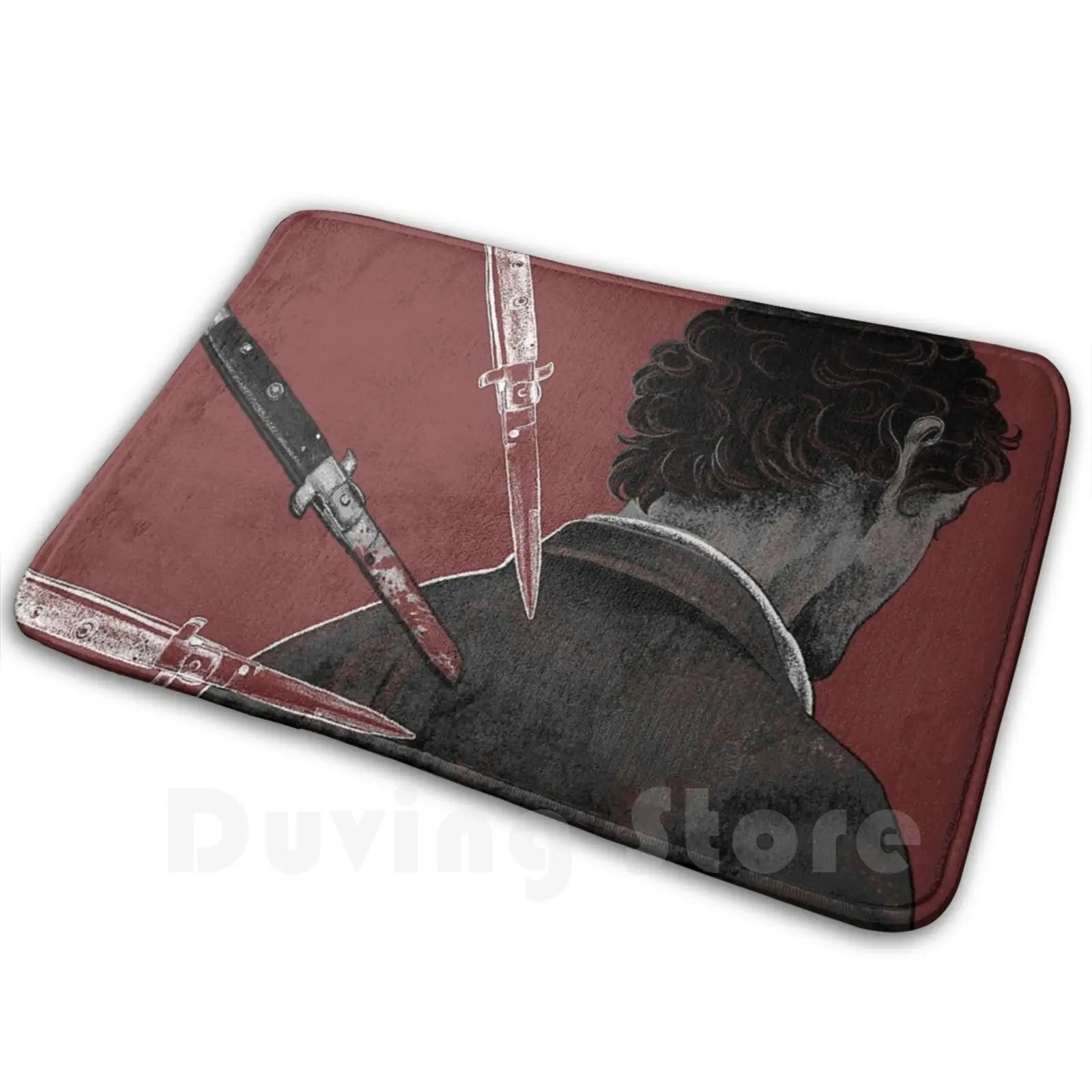 Hannibal : Like Knives Carpet Mat Rug Cushion Soft Non-Slip Hannibal Lecter Hannigram Hannibal Nephila Nephila Clavipes